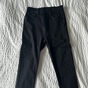 Denim Forum Aritzia Black Jeans